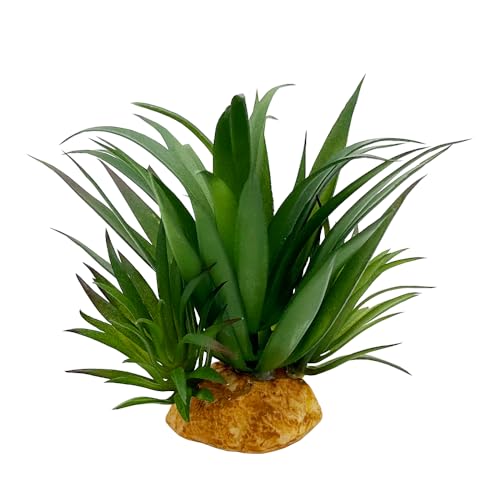 Smoothedo-Pets Plantes artificielles pour reptiles - Décoration de terrarium - Forêts tropicales du désert - Lézard barbu - Dragon barbu - Caméléon - Gecko - Serpent - Amphibien - Accessoires pour