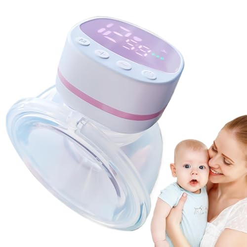 Tirez-la au sein, pompes portables,Pompe à lait électrique - 5 modes et 15 niveaux, rechargeable, extracteur de lait, appareil portable rechargeable pour femmes