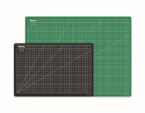 Wonday Plaque, Tapis de Découpe A4 300 x 220 mm Auto-Cicatrisante, Vert