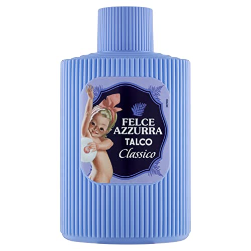 Felce Azzurra - Talc, Poudre délicée complète, Parfum Classique - Pot 200 g