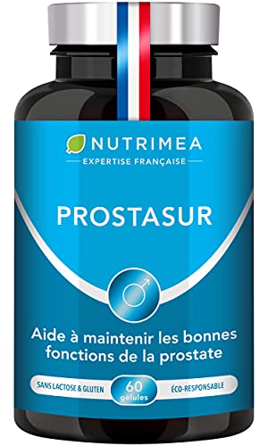 Capsules Pour La Prostate – Palmier Nain, Zinc & Vitamines – Réduit Les Envies Fréquentes