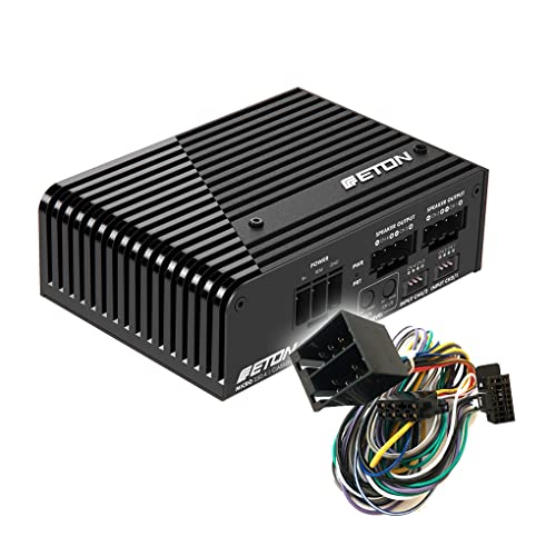 ETON MICRO MICRO2504+ETU-ACCM4 Amplificateur ISO compact 250.4-4 canaux avec câble de raccordement ISO ETU-ACCM4