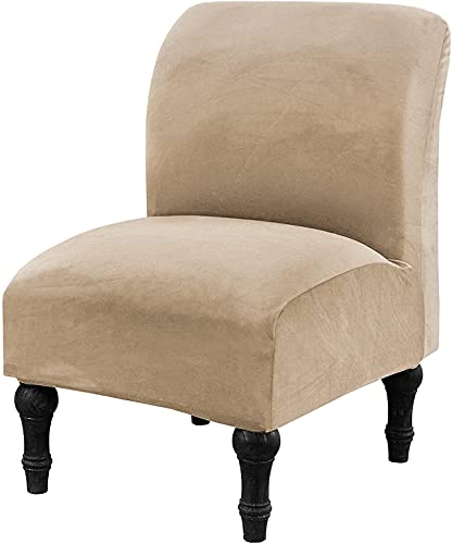 Housses de Chaise sans Accoudoirs en Velours Extensible Housse de Fauteuil Relax Couverture de Canapé Elastique Protection de Fauteuil pour Decoration Salon Bureau (Color : D, Size : 1PC)