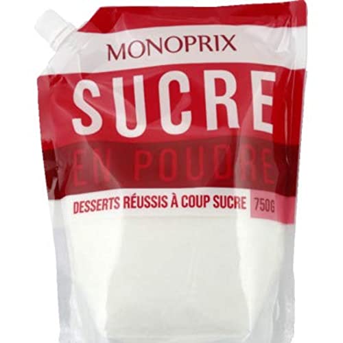 Monoprix Sucre en poudre - Le doypack de 750g