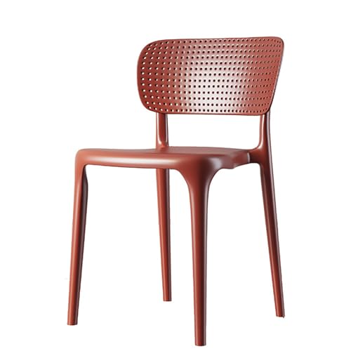 Lot de 4 chaises de salle à manger empilables en plastique léger pour intérieur et extérieur, chaises de bar de qualité commerciale pour événements, bureau, fête de mariage, capacité de 150 kg, 43,2 x