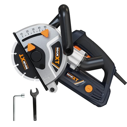MAXXT Rainureuse de mur 1700W ，7000 tr/min - Fraise à fente - 50 mm de profondeur - 40 mm de largeur