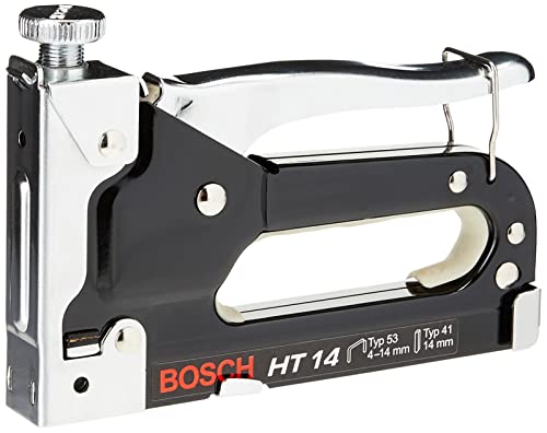 Bosch Accessories Agrafeuse manuelle HT 14 (bois, agrafes de type 53) Gris
