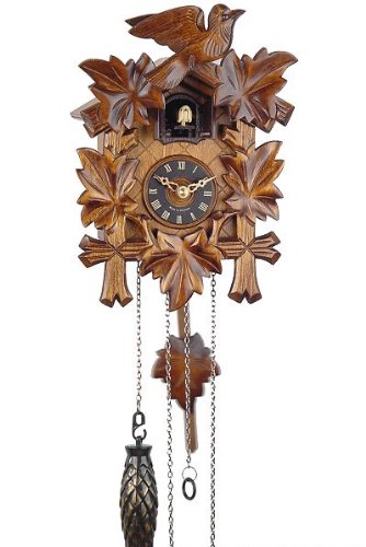 Horloge à Coucou Trenkle TU 412 QM KSV, 5 Feuilles, Musique, Neuve Sous Emballage