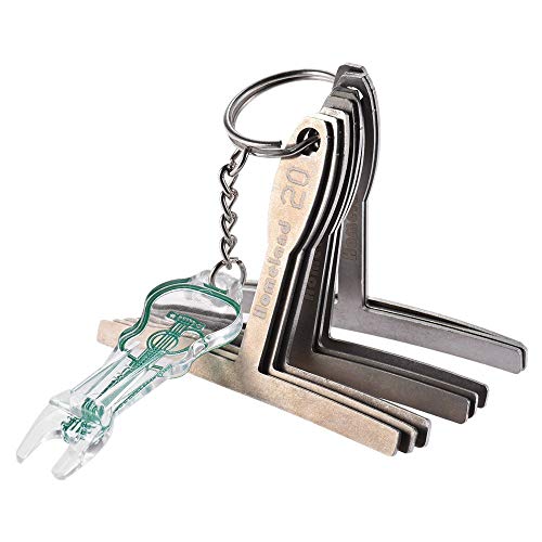 2X(9 PièCes SéRies Jauge De Rayon De La Sous-ChaîNe + Outil RèGle D