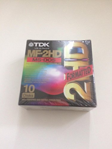 TDK 10 Disquettes 1.44 Mo PC MF-2HDIF10ED