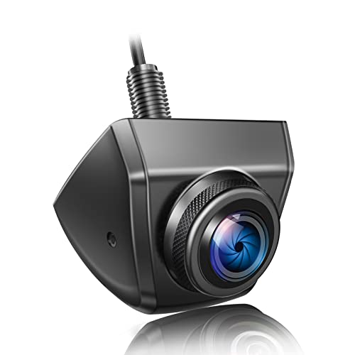 PARKVISION HD Caméra de recul AHD 1080P pour Voiture, SUV, Camping-Car, Caravane, camionnette, boîtier métallique Angle de Vision Large de 140° caméra arrière d'aide au stationnement réglable