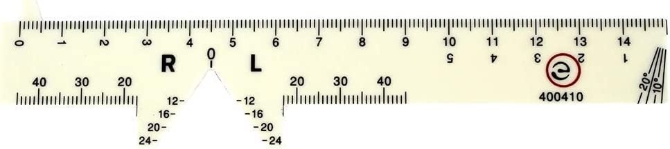 Lot 10 Règles PD Pupillaire Plastique – Outil Mesure Distance Pupilles Optique – 16 Cm