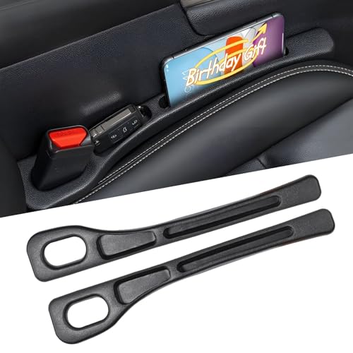 2 Pièces Combleur de Vide pour Siège de Voiture, Organisateur Anti-Écart pour Eviter la Chute de Petits Objets entre le Siège et la Console - Accessoire Pratique pour Voiture