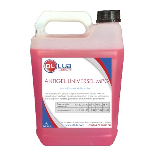 DLLUB - ANTIGEL MPG MONOPROPYLENE GLYGOL - 5 litres