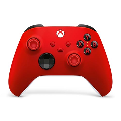 Xbox Manette sans Fil - Pulse Red Pour Xbox Series X, Xbox Series S, Xbox One, Windows 10 & 11, Android et iOS - Rouge