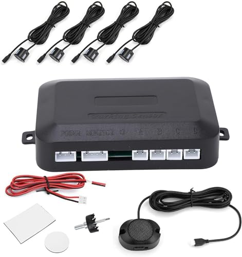 Radar de recul Voiture,Alarme de Recul Capteur de Stationnement Kit,12V Radar de recul Voiture sans Fil,Capteur de Stationnement,detecteur de Radar Capteur de Stationnement de Voiture