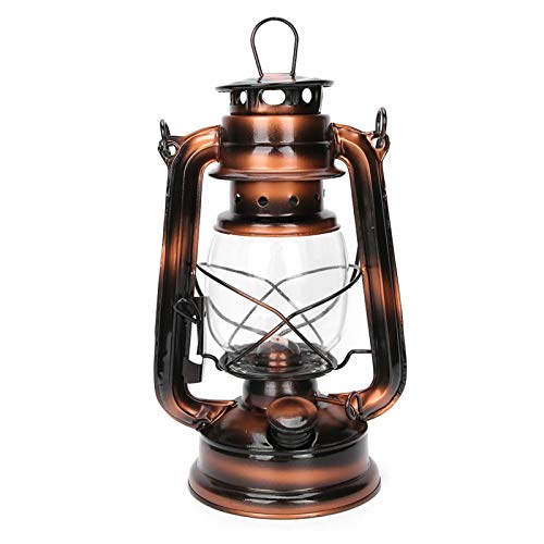 Kudoo Lampe à Pétrole Vintage, Lampes à Huile Rétro pour Intérieur et Extérieur, Lampe à Huile Suspendue pour Lanterne à Huile pour Camping, Randonnée, Randonnée d'urgence