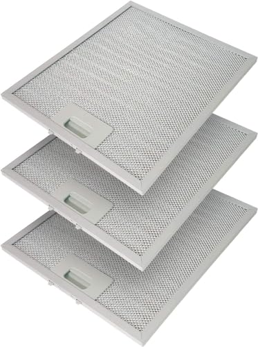 Lot de 3 filtres en aluminium pour hotte aspirante 267 x 305 x 9 cm, compatibles avec le modèle Elica