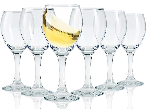 Limoncello Lot de 6 verres à liqueur avec pied 130 ml