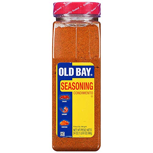 Old Bay Assaisonnement – Mélange d'épices pour crevettes et crabes – Mélange d'épices pour fruits de mer, viande et volaille – Taille de la restauration, récipient de 680 g