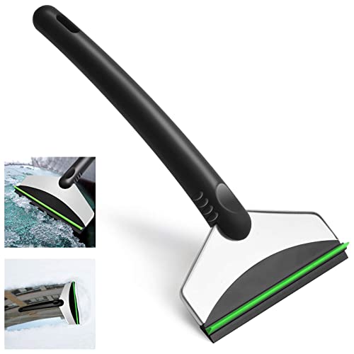 Drado Raclette Antigivre Pare-Brise Voiture Grattoir à Glace Idéal pour Enlever Le Givre et la Neige sans Rayures sur Les Vitres