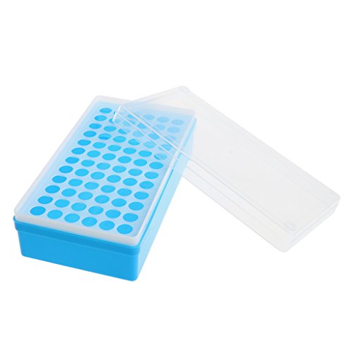72 Douilles 1.5 ML / 2 ML de Support de Tube à Centrifuger Fournitures de Laboratoire