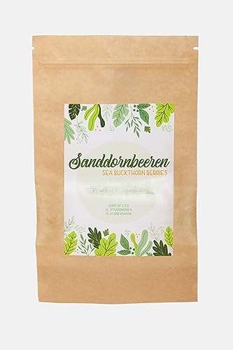 IGART Baies d'Argousier Séchées Entières 500g | Hippophae Rhamnoides | Fruits d'Argousier | Baies d'Argousier