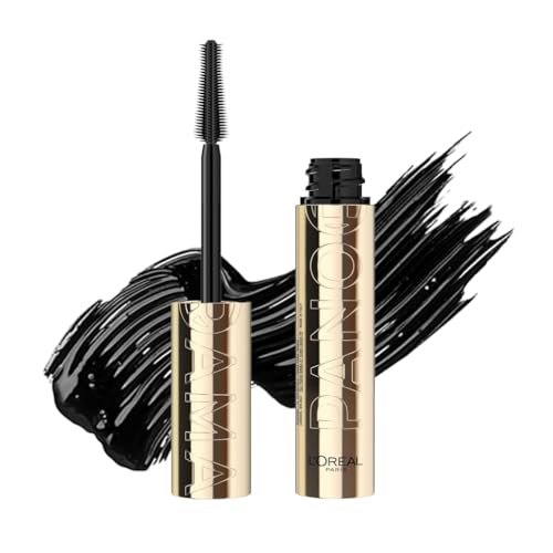 L'Oréal Paris - Mascara Volume Panoramique - Cils Démultipliés - Sans Paquets - Regard Agrandi - Technologie Stretch-Flex - Panorama Volume Millions de Cils - Noir
