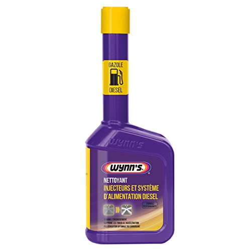 Wynn’s Nettoyant Injecteurs et Système d’Alimentation Diesel - Additif pour Nettoyage des Injecteurs Diesel, Améliore la Combustion et Optimise la Consommation de Carburant - 325 ML