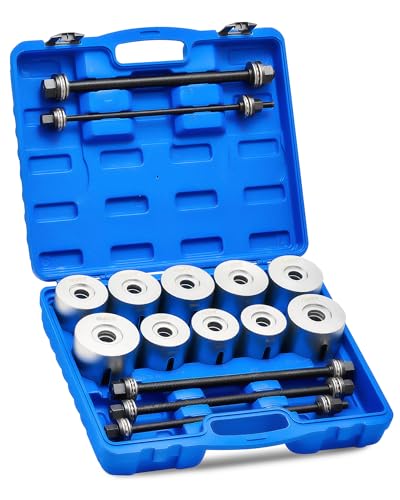 Orion Motor Tech 27 PCS Extracteur de Roulements de Roue Arrache Roulement pour Véhicules à Moteur LCV HGV, Kit de Montage et Démontage de Roulements de Roulement Universel 5 Broches de Traction