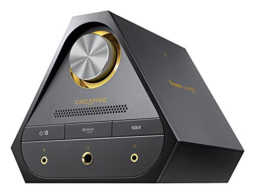 Creative Sound Blaster X7 Amplificateur USB DAC 600 Ohm audio haute résolution pour PC avec Bluetooth (5.1 canaux, 24 bit, 127 DB, 24 bits/192 kHz, USB, 1024 Mo)