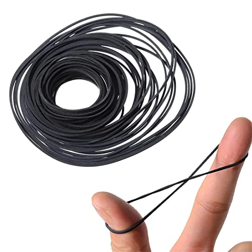 Lot de 56 Ceinture Cassette Tape Universelle, courroies carrées pour réparation d'enregistreur, baladeur, lecteur DVD, CD-ROM, Courroie pour Enregistreur