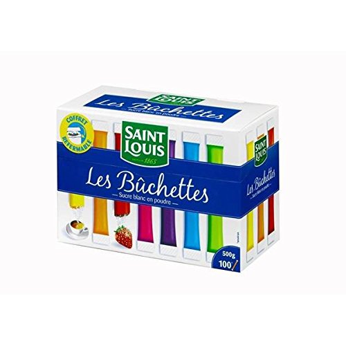 Saint Louis 100 buchettes de sucre en poudre 500g - ( Prix Unitaire ) - Envoi Rapide Et Soignée