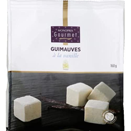 Monoprix Gourmet Guimauves à la vanille - Le sachet de 160 g