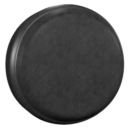 AmFor Housse de Pneu de Secours Universelle pour Jeep, remorque, RV, VUS, Camion et Bien d'autres véhicules, diamètre de Roue : 55,9 cm, protecteurs de Pneu résistants aux intempéries (Noir)
