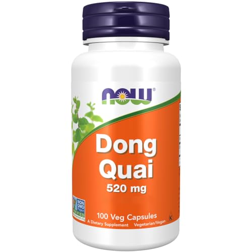 Now Foods, Dong Quai, 520 mg, 100 Gélules végétaliennes, Testé en Laboratoire, Végétal, Sans Gluten, Sans Soja, Végétarien