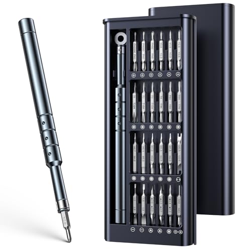 JOREST 52 EN 1 Kit de Tournevis de Précision, Cadeaux Noel Homme Papa, Mini Set Outils Portables avec Torx Etoile P2/P5 Triwing Y000, pour Macbook, iPhone, Switch, PC, PS5/4, Laptop, Lunettes, Montres