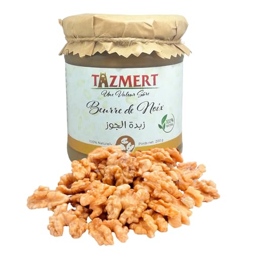 Beurre de Noix Algérien - 100% Naturel, Sans Additifs - Pot de 200g