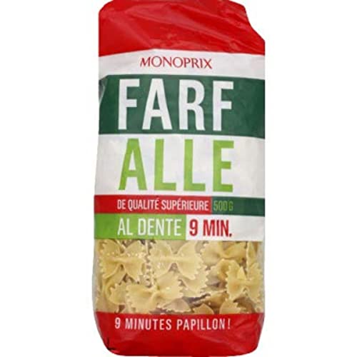 Monoprix Farfalle, de qualité supérieure - Le paquet de 500g