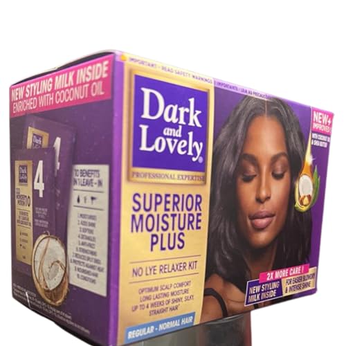 Dark and Lovely Moisture Plus Aucun bave Défrisant Normal