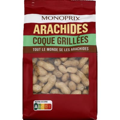 Monoprix Arachides coque grillees - Le paquet de 500g