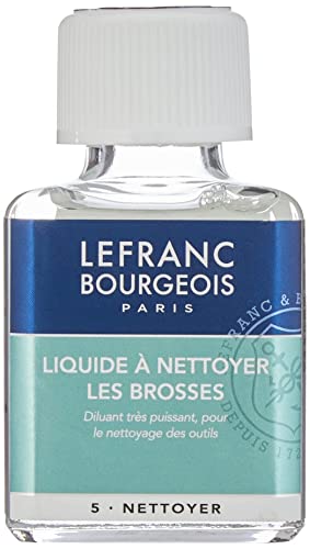 Lefranc Bourgeois Additif - Liquide à Nettoyer Les Brosses Flacon 75ml