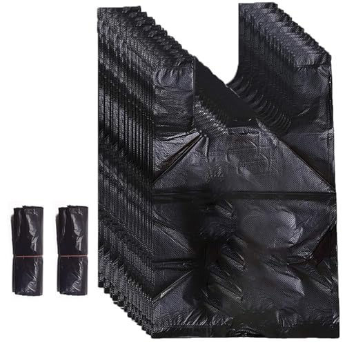 Lot de 200 petits sacs poubelle noirs pour produits sanitaires, préservatifs et tampons dans la chambre de dame/bureau/salle de bain
