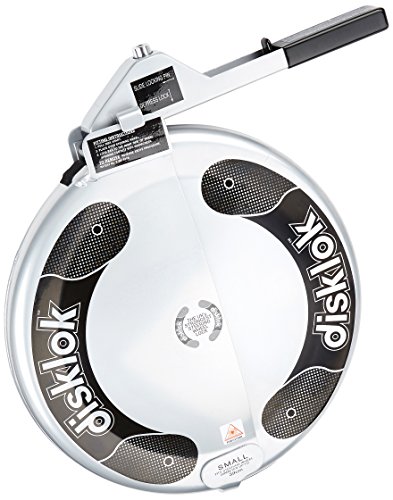 Defa Disklok 30629 Antivol bloque-volant 35-39 cm, Argent