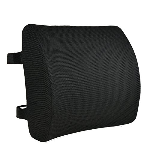 Coussin lombaire pour chaise, coussin de soutien lombaire cylindrique pour soulager les douleurs dans le bas du dos, pour chaises de bureau, siège de voiture