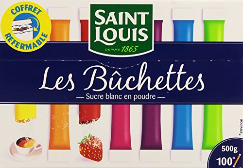 Saint Louis Sucre en Poudre les Bûchettes le carton de 500 g