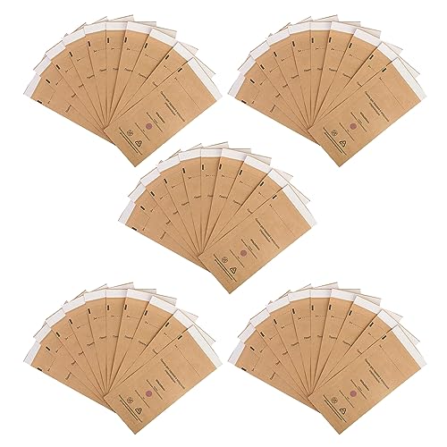 Pochette de Stérilisation, Sacs Autoclave, Sac de Stérilisation Jetable, Sachets de Stérilisation Auto-Scellants, Sac Papier Stérilisation pour Instruments de Manucure, Pédicure, (100X200MM), 50PCS