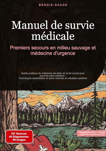 Manuel de survie médicale: Premiers secours en milieu sauvage et médecine d'urgence: Guide pratique de médecine de plein air et de survie pour ... et soins naturels en situation extrême