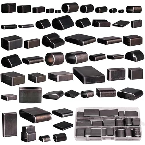 52 Pcs Outils de Coupe Cuir Kit, Emporte Piece Cuir, Poinçon à Main Découpeur Bricolage pour Maroquinerie Artisanat DIY