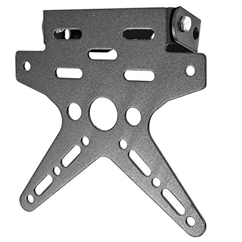 TNT SUPPORT LATERAL PLAQUE IMMATRICULATION UNIVERSEL NOIR